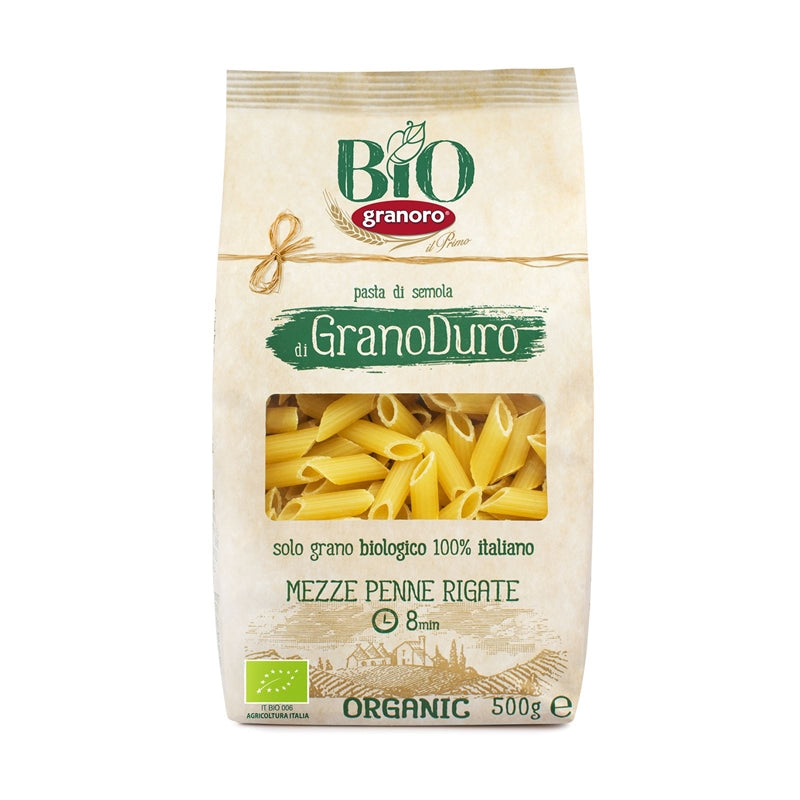Pâtes biologiques d'Italie, vendue à l'unité ou