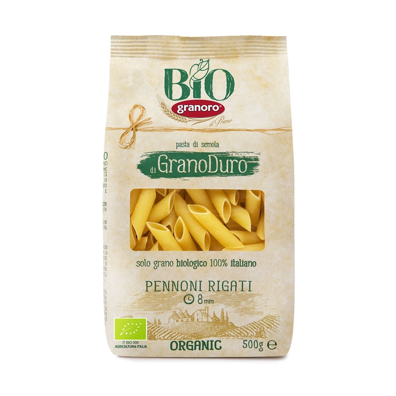 Pâtes biologiques d'Italie, vendue à l'unité ou