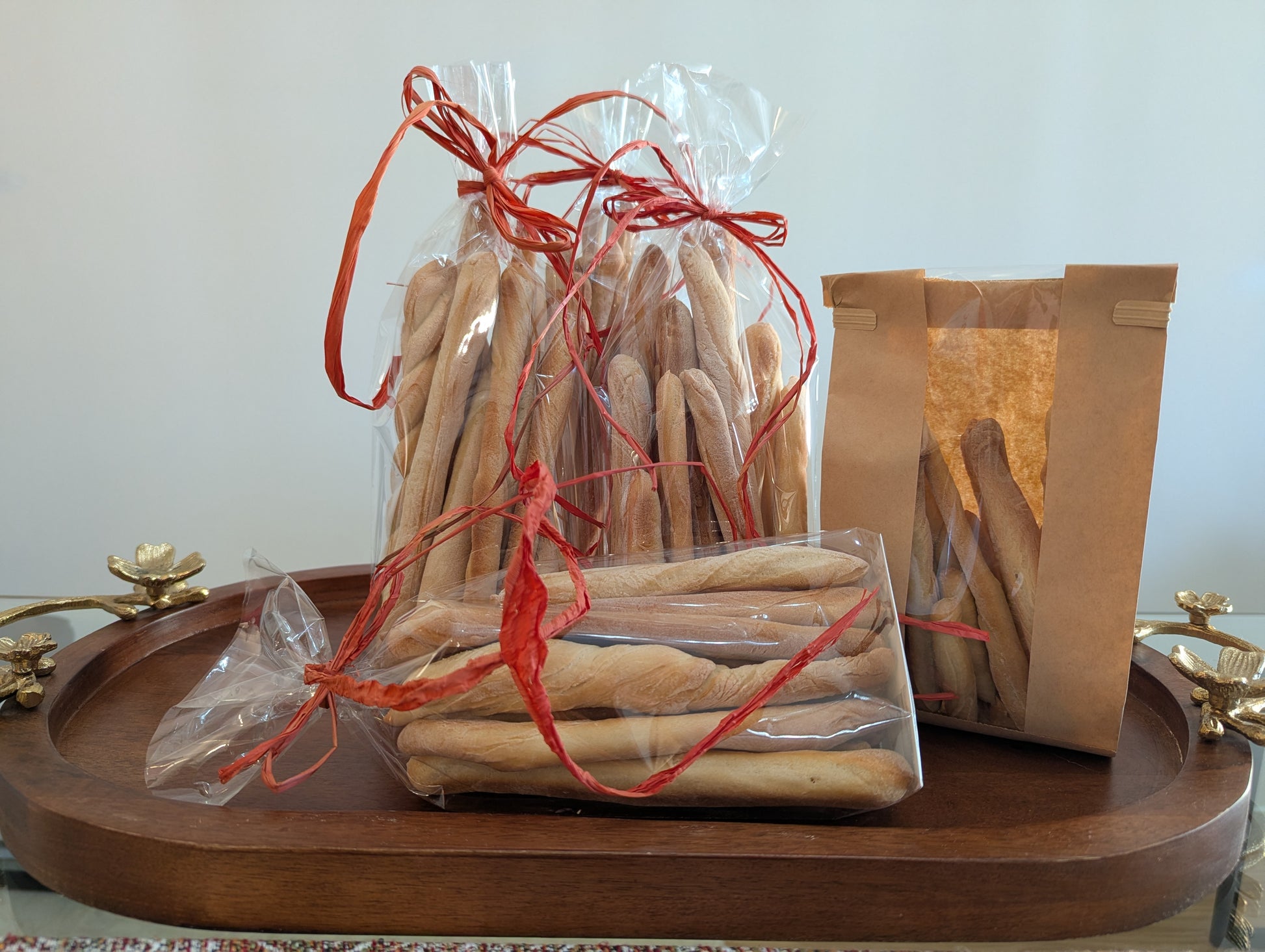 Gressinis à l'huile d'olive d'Italie : 150 gr