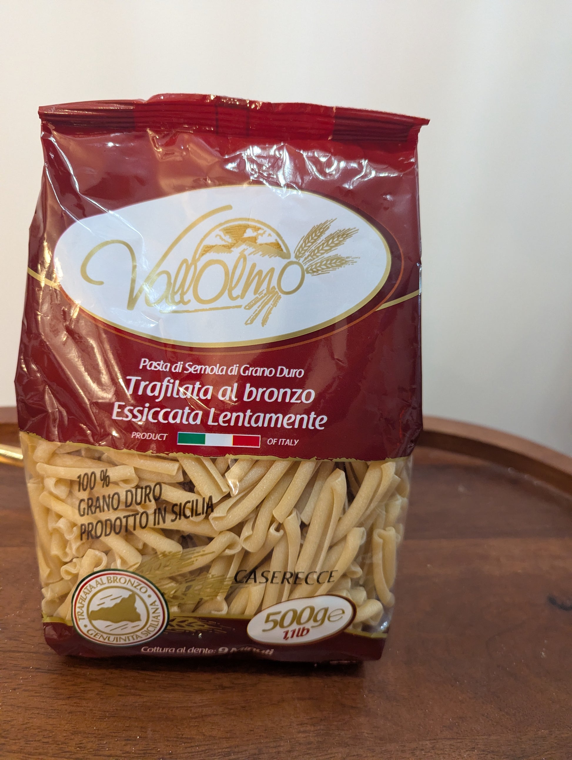 Pâtes de Sicile - Penne rigate - rigatoni - casarecce - spaghetti - linguine (au choix)