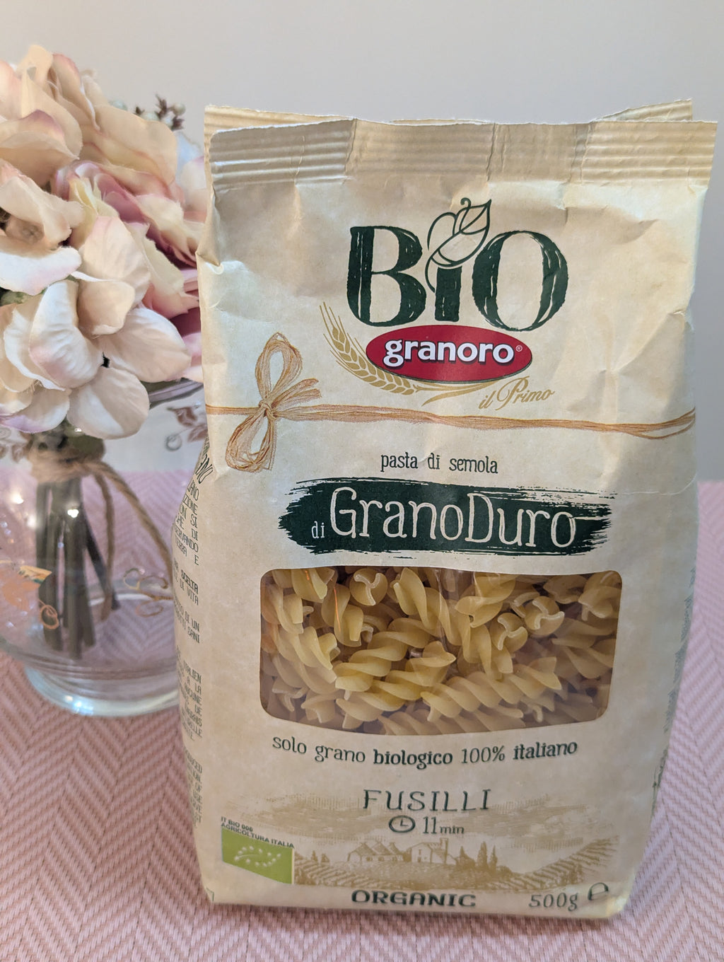 Lot découverte de PÂTES BIOLOGIQUES au blé dur (ITALIE) 4.5KG