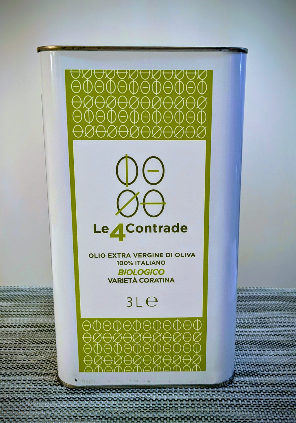 Huile d'olive extra vierge BIO de la région OMBRIE (Italie) 3L