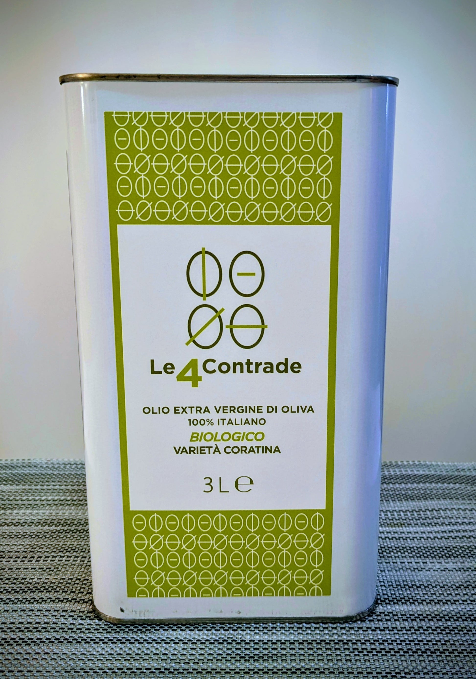Huile d'olive extra vierge BIO de la région OMBRIE (Italie) 3L