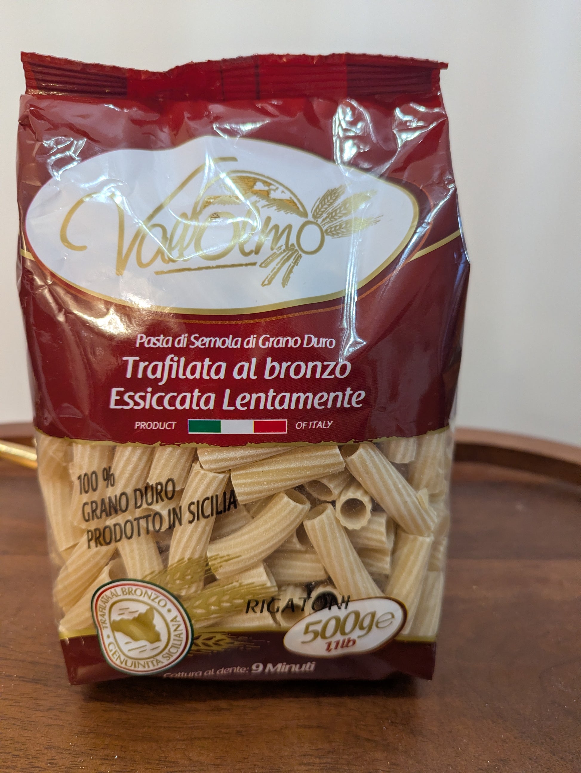 Pâtes de Sicile - Penne rigate - rigatoni - casarecce - spaghetti - linguine (au choix)
