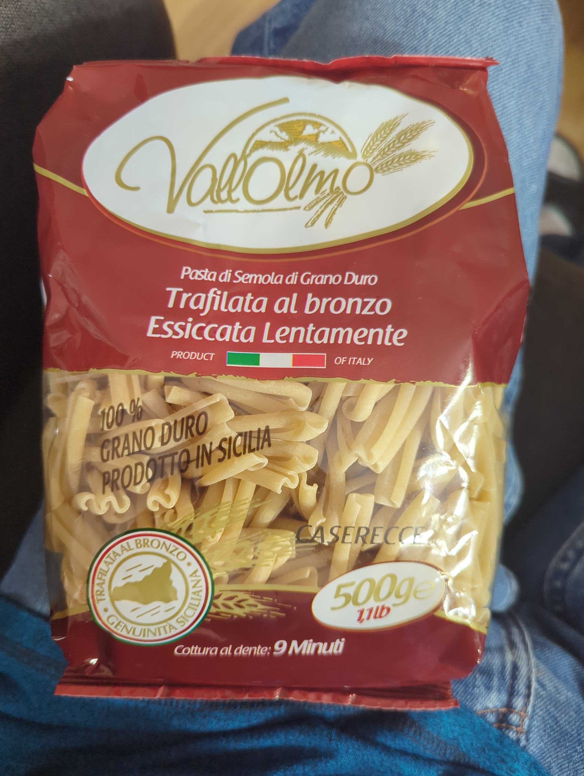 Pâtes de Sicile - Penne rigate - rigatoni - casarecce - spaghetti - linguine (au choix)