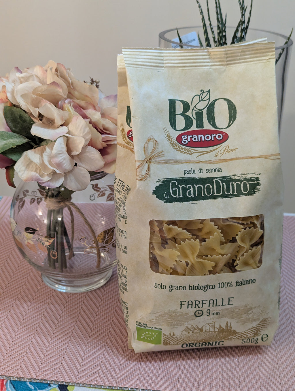 Lot découverte de PÂTES BIOLOGIQUES au blé dur (ITALIE) 4.5KG
